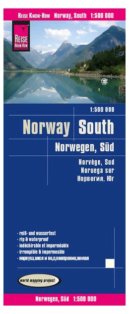 Abbildung von Reise Know-How Landkarte Norwegen Süd 1 : 500.000 | 2. Auflage | 2015 | beck-shop.de