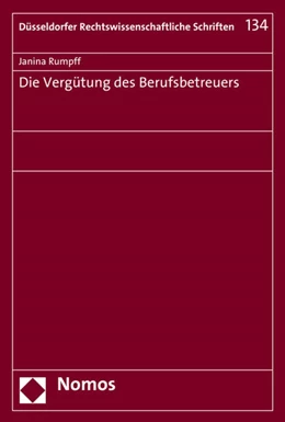 Abbildung von Rumpff | Die Vergütung des Berufsbetreuers | 1. Auflage | 2015 | 134 | beck-shop.de