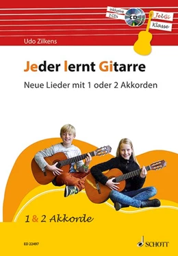 Abbildung von Zilkens | Jeder lernt Gitarre - Neue Lieder mit 1 oder 2 Akkorden | 1. Auflage | 2015 | beck-shop.de