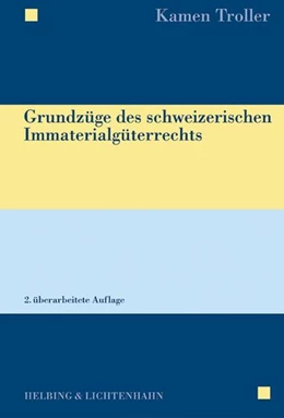 Abbildung von Grundzüge des schweizerischen Immaterialgüterrechts | 2. Auflage | 2005 | beck-shop.de