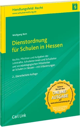 Abbildung von Bott | Dienstordnung für Schulen in Hessen | 2. Auflage | 2015 | beck-shop.de
