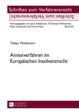 Abbildung von Waldmann | Annexverfahren im Europäischen Insolvenzrecht | 1. Auflage | 2015 | 53 | beck-shop.de