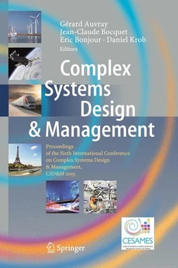 Abbildung von Auvray / Bocquet | Complex Systems Design & Management | 1. Auflage | 2015 | beck-shop.de