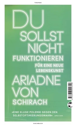 Abbildung von Schirach | Du sollst nicht funktionieren | 7. Auflage | 2016 | beck-shop.de