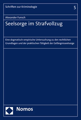 Abbildung von Funsch | Seelsorge im Strafvollzug | 1. Auflage | 2015 | 5 | beck-shop.de