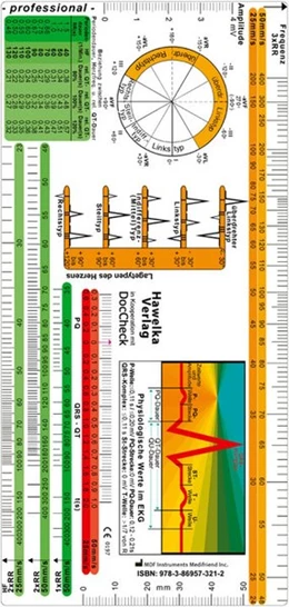 Abbildung von Hawelka Verlag | EKG Lineal professional II - 2015 | 1. Auflage | 2015 | beck-shop.de