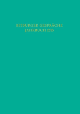 Abbildung von Bitburger Gespräche: Jahrbuch 2015 | 1. Auflage | 2016 | beck-shop.de