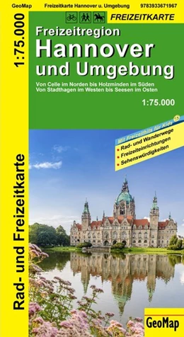 Abbildung von Hannover und Umgebung Rad- und Freizeitkarte 1 : 75 000 | 3. Auflage | 2015 | beck-shop.de