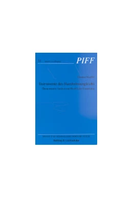Abbildung von Stauffer | Instrumente des Haushaltsausgleichs | 1. Auflage | 2001 | Volume 31 | beck-shop.de