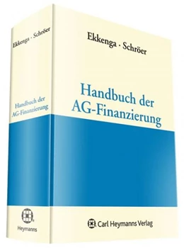 Abbildung von Ekkenga (Hrsg.) | Handbuch der AG-Finanzierung | 2. Auflage | 2019 | beck-shop.de