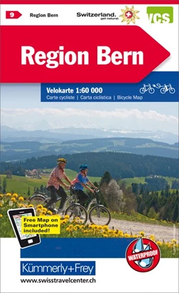 Abbildung von KuF Schweiz Radkarte 09 Region Bern 1 : 60 000 | 4. Auflage | 2016 | beck-shop.de
