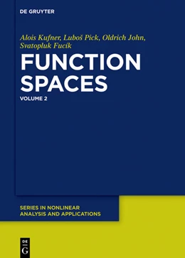 Abbildung von Pick / Musil | Function Spaces, 2 | 1. Auflage | 2024 | 25 | beck-shop.de