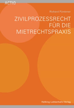 Abbildung von Püntener | Zivilprozessrecht für die Mietrechtspraxis | 1. Auflage | 2016 | beck-shop.de