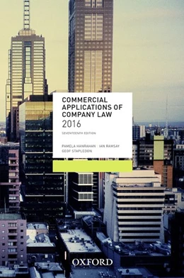 Abbildung von Hanrahan / Ramsay | Commercial Applications of Company Law 2016 | 1. Auflage | 2016 | beck-shop.de
