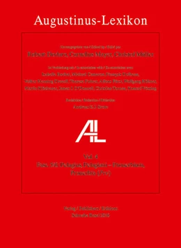 Abbildung von Mayer / Dodaro | AL - Augustinus-Lexikon / Pelagius, Pelagiani - Prouerbium, Prouerbia (Prv) | 1. Auflage | 2016 | beck-shop.de