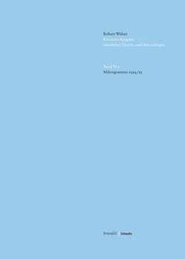 Abbildung von Thut / Walt | Mikrogramme 1924/25 | 1. Auflage | 2016 | beck-shop.de