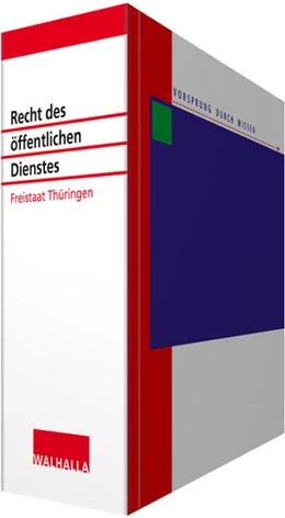 Abbildung von Walhalla Fachredaktion | Recht des öffentlichen Dienstes Thüringen • ohne Aktualisierungsservice | 1. Auflage | 2024 | beck-shop.de