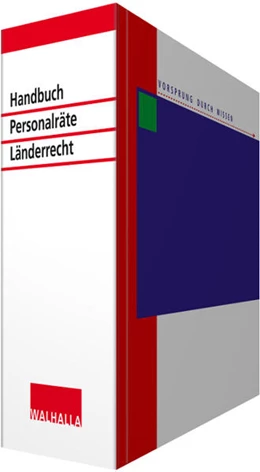 Abbildung von Walhalla Fachredaktion | Handbuch für Personalräte Länderrecht • ohne Aktualisierungsservice | 1. Auflage | 2025 | beck-shop.de