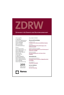 Abbildung von Zeitschrift für Didaktik der Rechtswissenschaft • ZDRW | 5. Auflage | 2025 | beck-shop.de