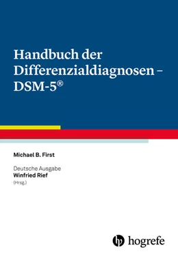 Abbildung von First | Handbuch der Differenzialdiagnosen – DSM-5® | 1. Auflage | 2016 | beck-shop.de