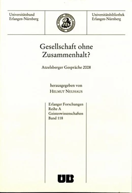 Abbildung von Neuhaus | Gesellschaft ohne Zusammenhalt? | 1. Auflage | 2016 | beck-shop.de