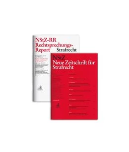 Abbildung von NStZ • Neue Zeitschrift für Strafrecht + NStZ-RR • Rechtsprechungs-Report Strafrecht | 23. Auflage | 2025 | beck-shop.de