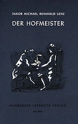 Abbildung von Lenz | Der Hofmeister oder Vorteile der Privaterziehung | 1. Auflage | 2020 | beck-shop.de