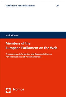 Abbildung von Kunert | Members of the European Parliament on the Web | 1. Auflage | 2016 | 29 | beck-shop.de