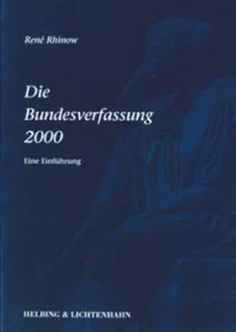 Abbildung von Rhinow | Die Bundesverfassung 2000 | 1. Auflage | 2000 | beck-shop.de
