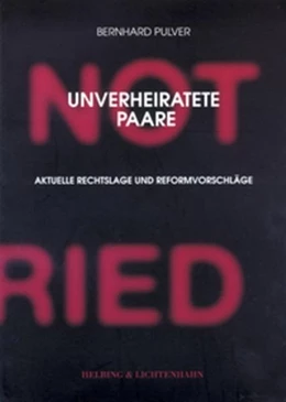 Abbildung von Pulver | Unverheiratete Paare | 1. Auflage | 2000 | beck-shop.de