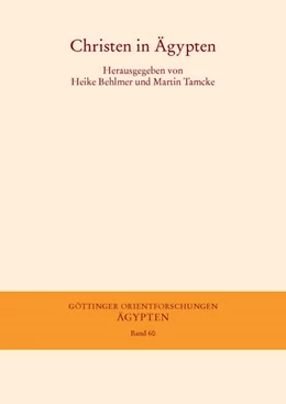 Abbildung von Behlmer / Tamcke | Christen in Ägypten | 1. Auflage | 2015 | beck-shop.de