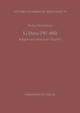 Abbildung von Höckelmann | Li Deyu (787-850) | 1. Auflage | 2016 | beck-shop.de