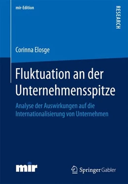 Abbildung von Elosge | Fluktuation an der Unternehmensspitze | 1. Auflage | 2016 | beck-shop.de