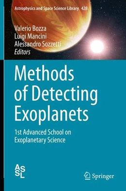 Abbildung von Bozza / Mancini | Methods of Detecting Exoplanets | 1. Auflage | 2016 | beck-shop.de