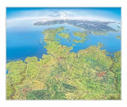 Abbildung von Panoramakarte Norddeutschland, einseitig laminiert | 1. Auflage | 2015 | beck-shop.de