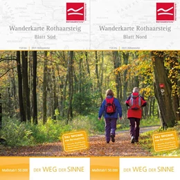 Abbildung von Wanderkarte Rothaarsteig Süd / Nord. 1 : 50 000 | 9. Auflage | 2016 | beck-shop.de