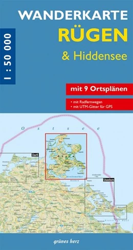 Abbildung von Gebhardt | Rügen & Hiddensee 1 : 50 000 Wanderkarte | 5. Auflage | 2016 | beck-shop.de