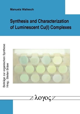 Abbildung von Wallesch | Synthesis and Characterization of Luminescent Cu(I) Complexes | 1. Auflage | 2016 | 58 | beck-shop.de