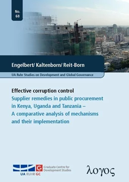 Abbildung von Engelbert / Kaltenborn | Effective corruption control | 1. Auflage | 2016 | 68 | beck-shop.de