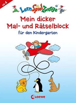 Abbildung von Mein dicker Mal- und Rätselblock für den Kindergarten | 1. Auflage | 2016 | beck-shop.de