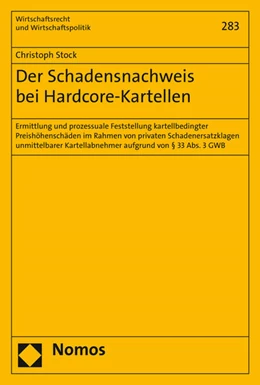 Abbildung von Stock | Der Schadensnachweis bei Hardcore-Kartellen | 1. Auflage | 2016 | beck-shop.de