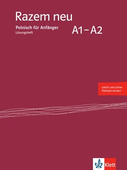 Abbildung von Razem neu. Lösungsheft | 1. Auflage | 2016 | beck-shop.de