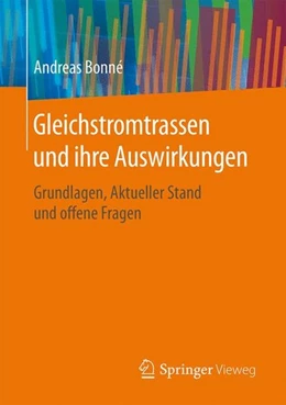 Abbildung von Bonné | Gleichstromtrassen und ihre Auswirkungen | 1. Auflage | 2016 | beck-shop.de