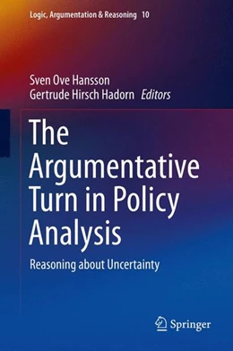 Abbildung von Hansson / Hirsch Hadorn | The Argumentative Turn in Policy Analysis | 1. Auflage | 2016 | beck-shop.de