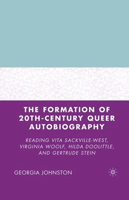 Abbildung von Johnston | The Formation of 20th-Century Queer Autobiography | 1. Auflage | 2016 | beck-shop.de