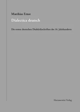 Abbildung von Ernst | Dialectica deutsch | 1. Auflage | 2016 | beck-shop.de