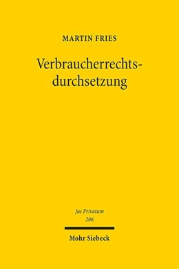 Abbildung von Fries | Verbraucherrechtsdurchsetzung | 1. Auflage | 2016 | 206 | beck-shop.de