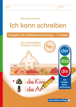 Abbildung von Langhans | Ich kann schreiben Teil 1 - Ausgabe mit Artikelkennzeichnung 1. Klasse | 1. Auflage | 2016 | beck-shop.de