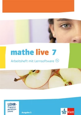 Abbildung von mathe live. Arbeitsheft Grundlagen mit Lösungsheft 7. Schuljahr. Ausgabe S | 1. Auflage | 2016 | beck-shop.de