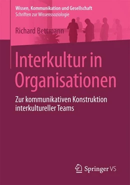 Abbildung von Bettmann | Interkultur in Organisationen | 1. Auflage | 2016 | beck-shop.de